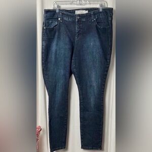Torrid Dark Blue Women's High Waist Skinny Jeans Size 14